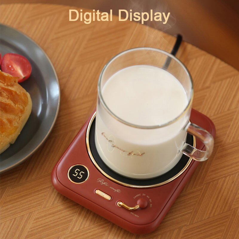 Retro Kaffeetassenwärmer mit Timer Kaffeetasse