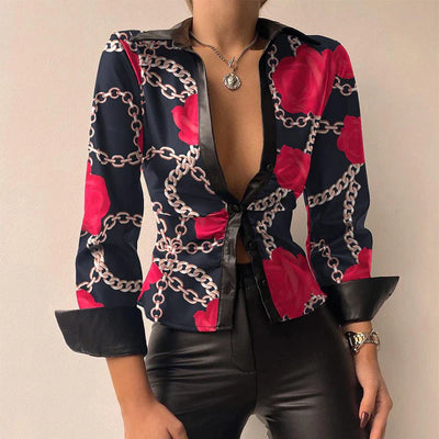 Slim Fit Langarmhemd Für Damen | Button Down