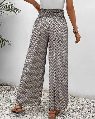 Zavando- Stylische Hose mit weitem Bein