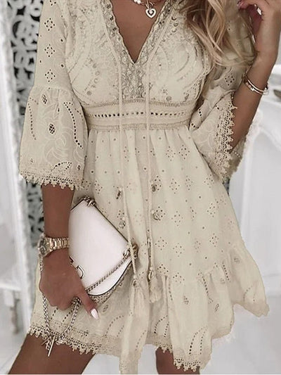 Zavando- Kleid Atmungsaktiv