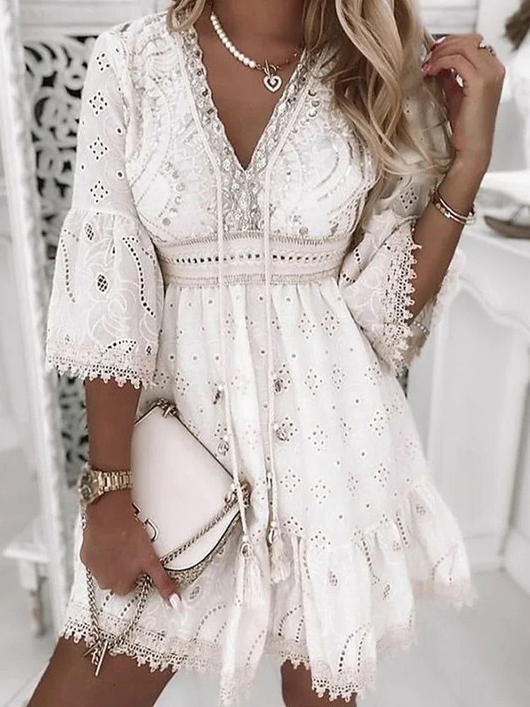Zavando- Kleid Atmungsaktiv
