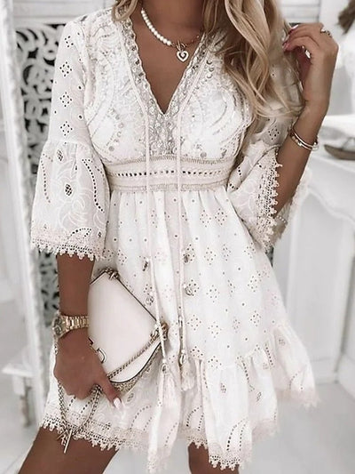 Zavando- Kleid Atmungsaktiv