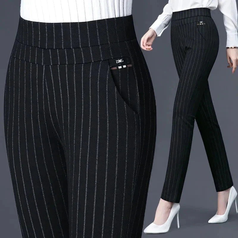 Zavando| Hose - Chic/Elegant - Luxuriöses Material - Ideal für Business für Frauen