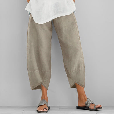 Zavando - Lässige Leinenhose für Frauen