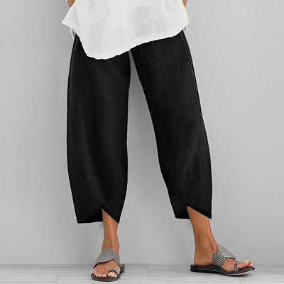Zavando - Lässige Leinenhose für Frauen