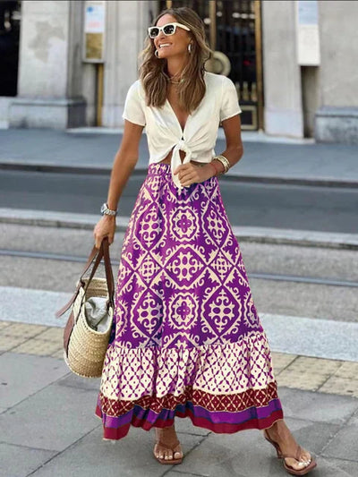 Zavando – Rock mit Boho-Ethno-Print