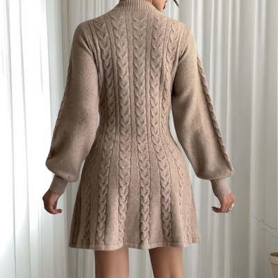 Zavando - Elegantes Strickkleid für Damen