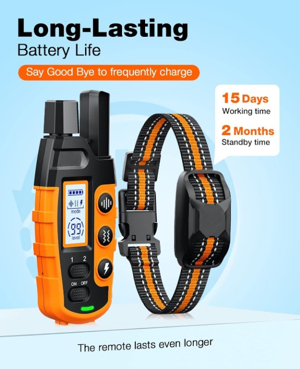 K9 MeisterTrainer Hunde Trainingshalsband | Einstellbare Vibration und Stromimpuls
