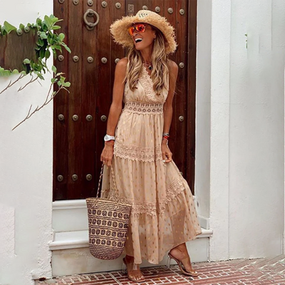 Boho Sommerkleid Für Damen | Maxi