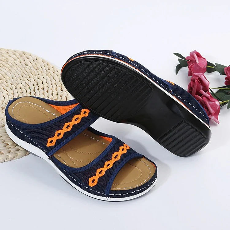Zavando – Strapazierfähige Doppelriemen-Sandalen