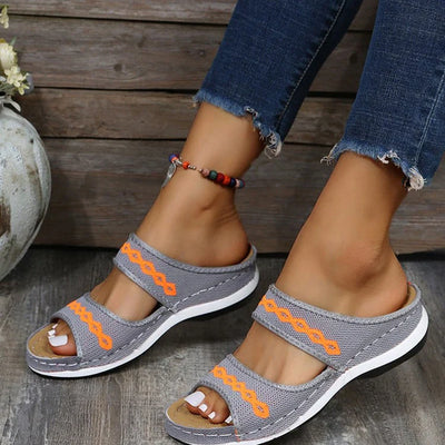 Zavando – Strapazierfähige Doppelriemen-Sandalen