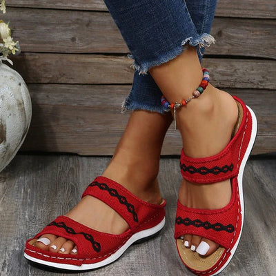 Zavando – Strapazierfähige Doppelriemen-Sandalen