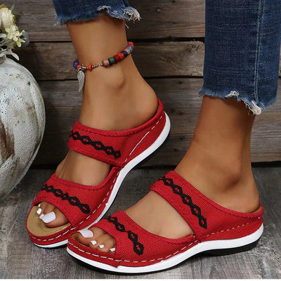 Zavando – Strapazierfähige Doppelriemen-Sandalen