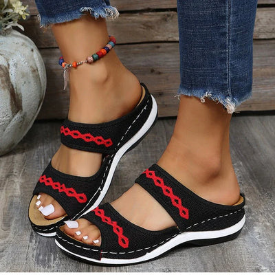 Zavando – Strapazierfähige Doppelriemen-Sandalen