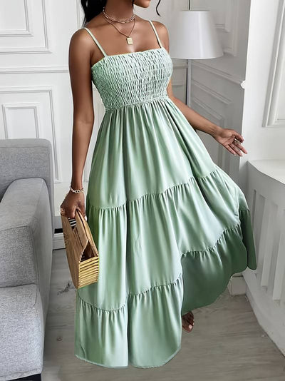 Zavando – lässiges Camisole-Kleid mit geradem Ausschnitt