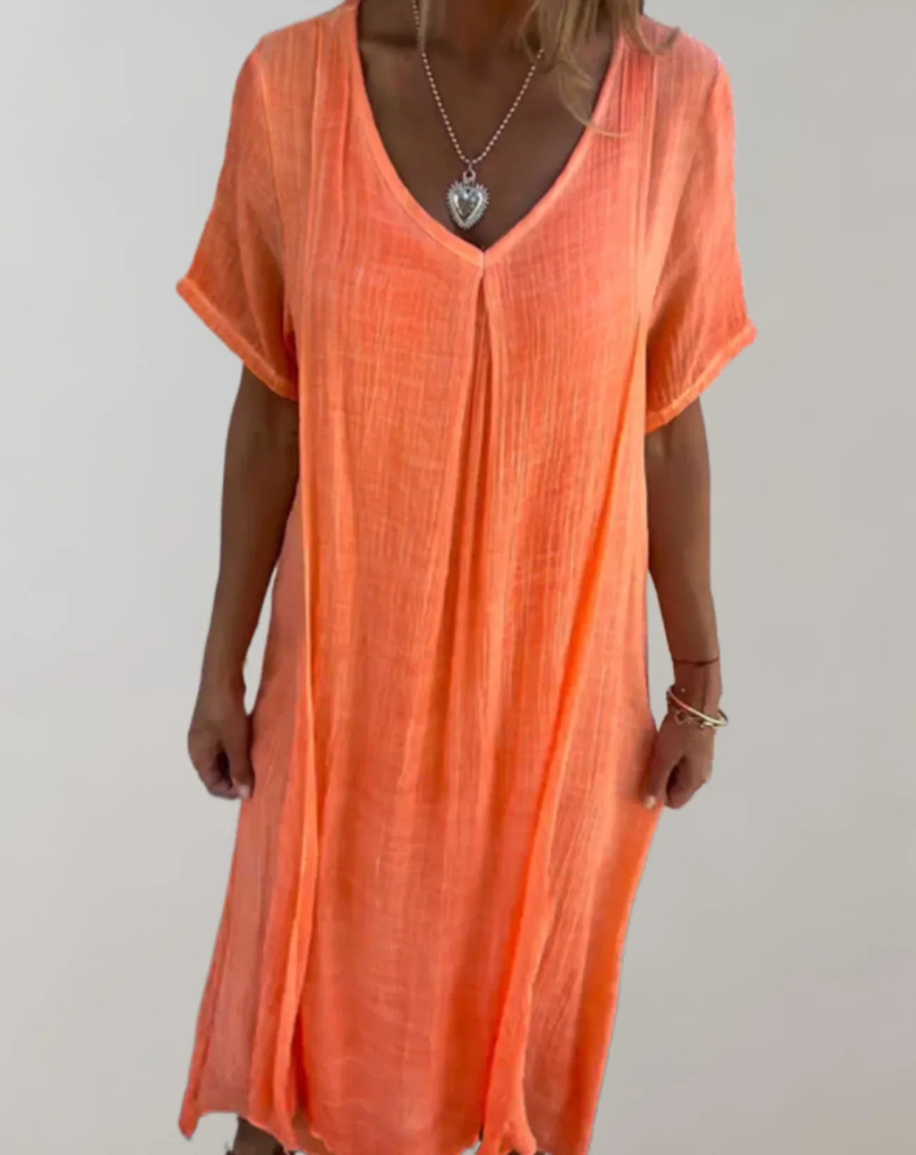 Zavando – Leichtes Kleid aus Baumwollleinen
