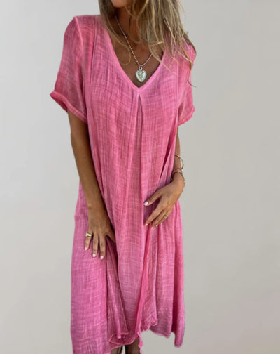 Zavando – Leichtes Kleid aus Baumwollleinen