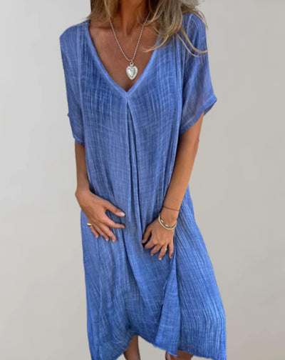 Zavando – Leichtes Kleid aus Baumwollleinen