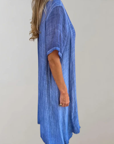 Zavando – Leichtes Kleid aus Baumwollleinen