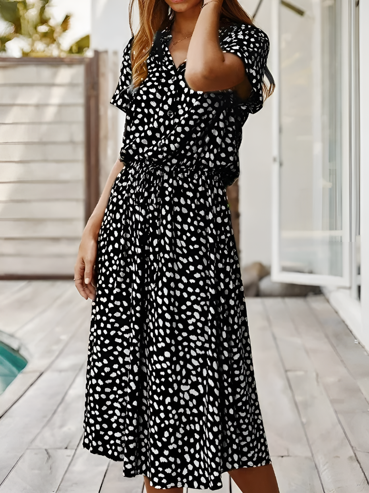 Zavando - Flattering Bohemian-Inspired Design Dress