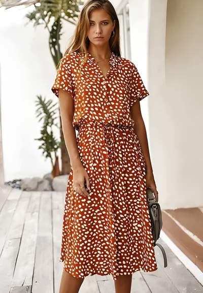 Zavando - Flattering Bohemian-Inspired Design Dress