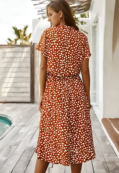 Zavando - Flattering Bohemian-Inspired Design Dress