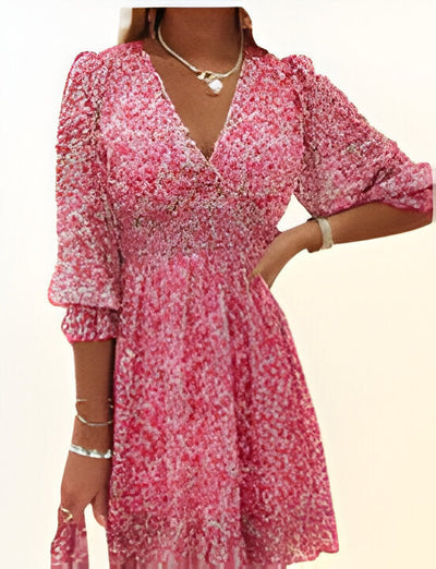 Zavando - Oasis geblümtes Kleid