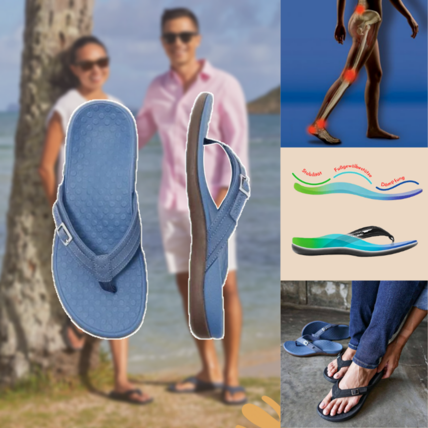 Zavando – Orthopädische Sommerschuhe für Frauen