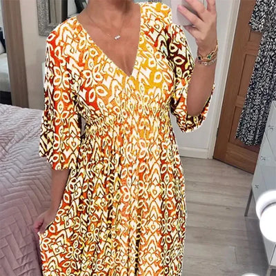 Zavando - Breezy Charm Sommerkleid
