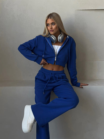 Zavando-Up Hoodie & Jogger Set - Ultimativer Komfort & Müheloser Stil