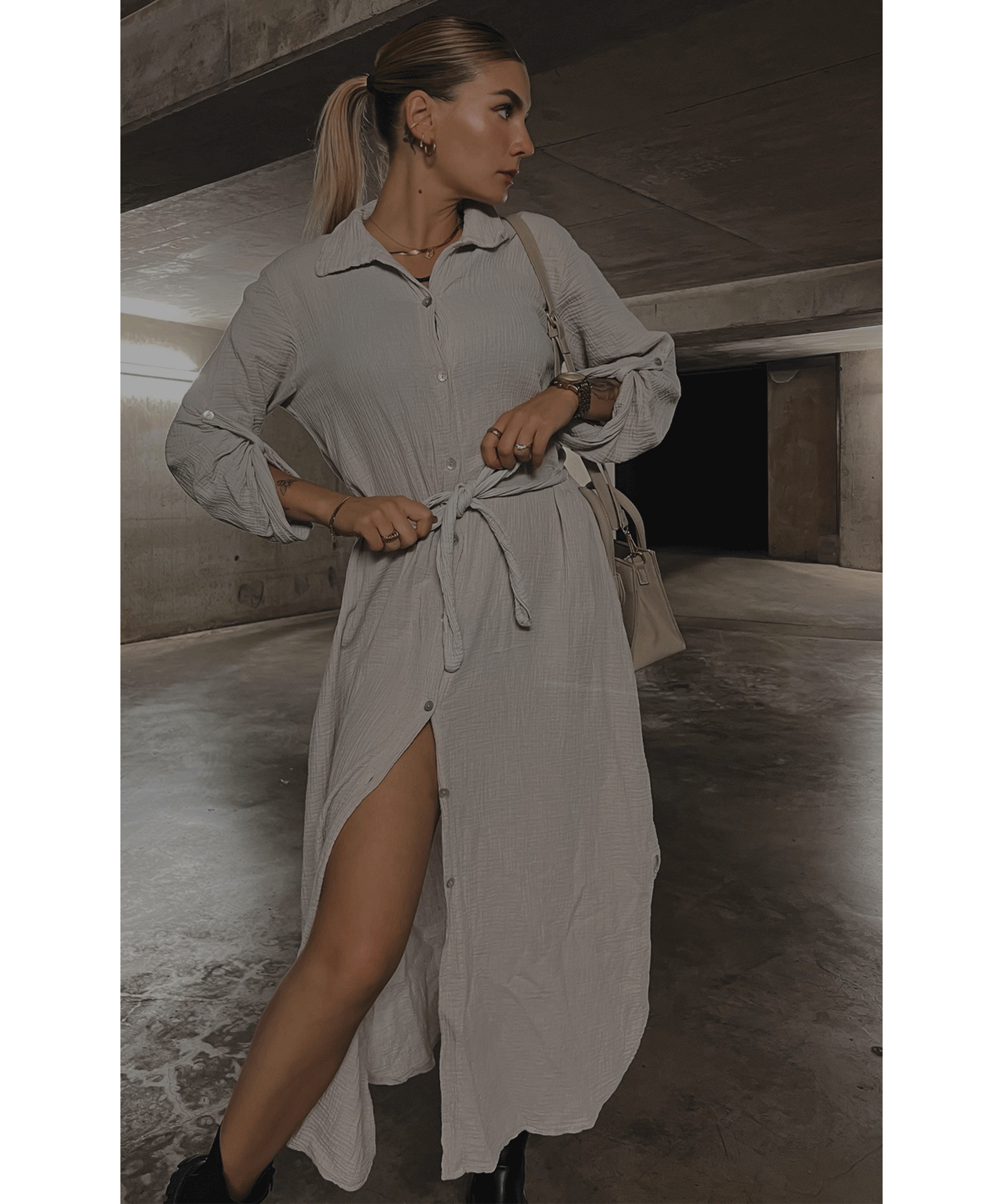 Zavando - Musselin Kleid