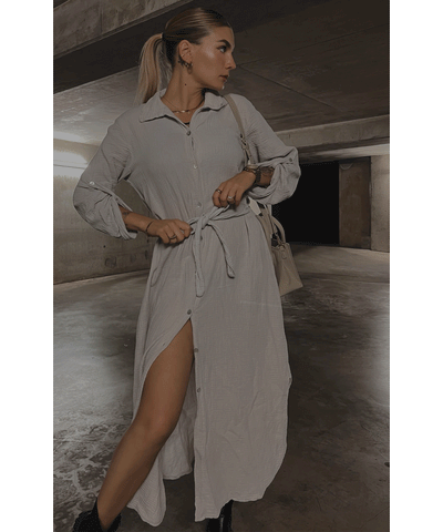 Zavando - Musselin Kleid