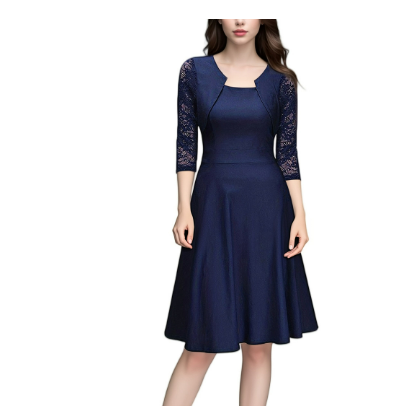 Suzanne | Klassisches Damen Kleid