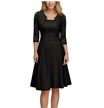 Suzanne | Klassisches Damen Kleid