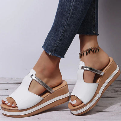 Zavando - modische, orthopädische Sandalen mit hoher Sohle