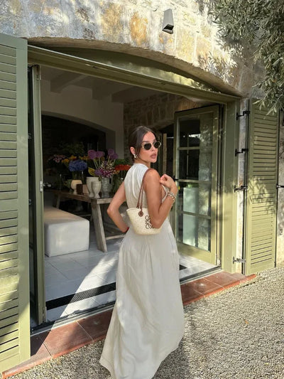 Zavando – Luxuriöses Kleid mit Reißverschluss