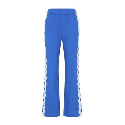 Zavando-Tanktop mit Weitbeiniger Relaxhose Set