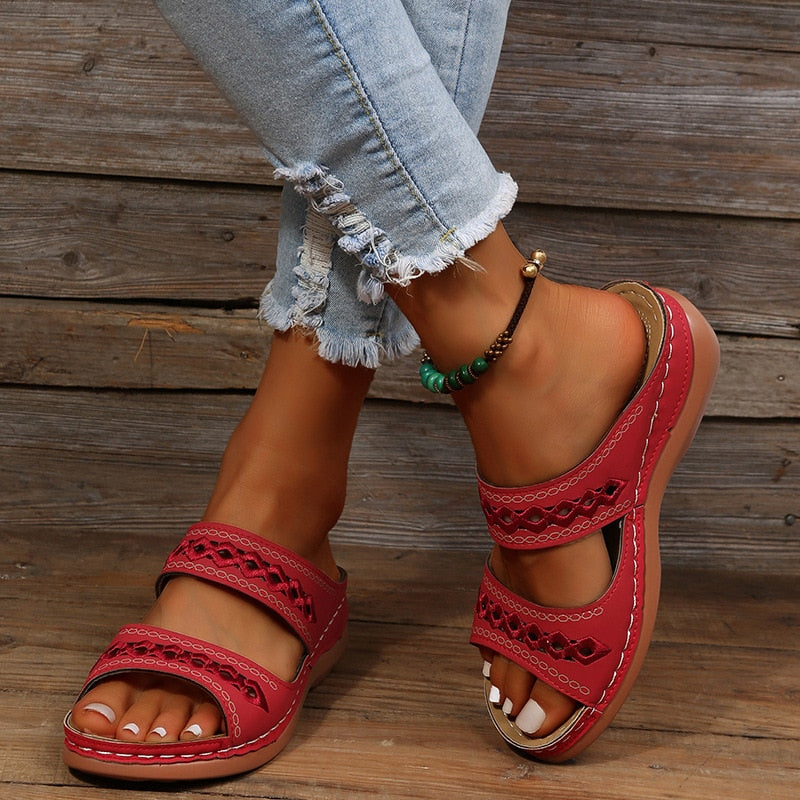 Flache Sandalen Für Damen | Sommer