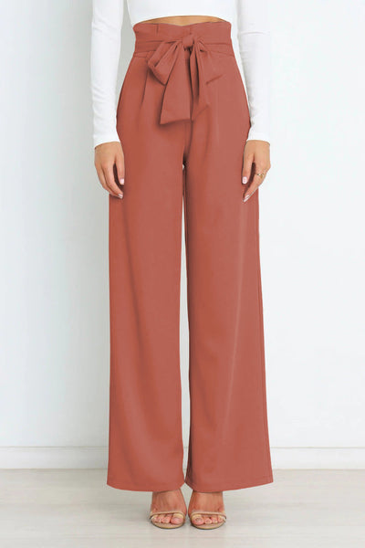 Zavando - Elegante Damenhose mit weitem Bein