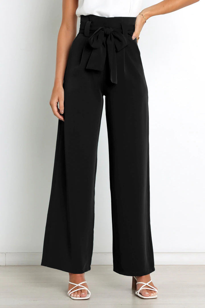 Zavando - Elegante Damenhose mit weitem Bein