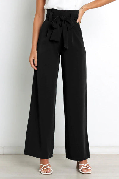 Zavando - Elegante Damenhose mit weitem Bein