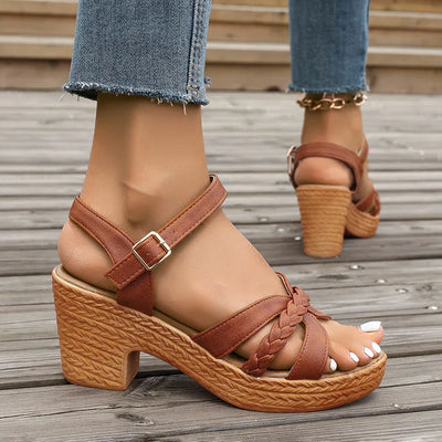 Leichte Freizeitsandalen Für Damen | Ferse