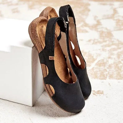 Zavando – Stilvolle Wildleder-Sandalen mit geschlossener Spitze
