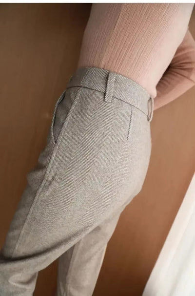 Zavando- Elegante Getailleerde Broek