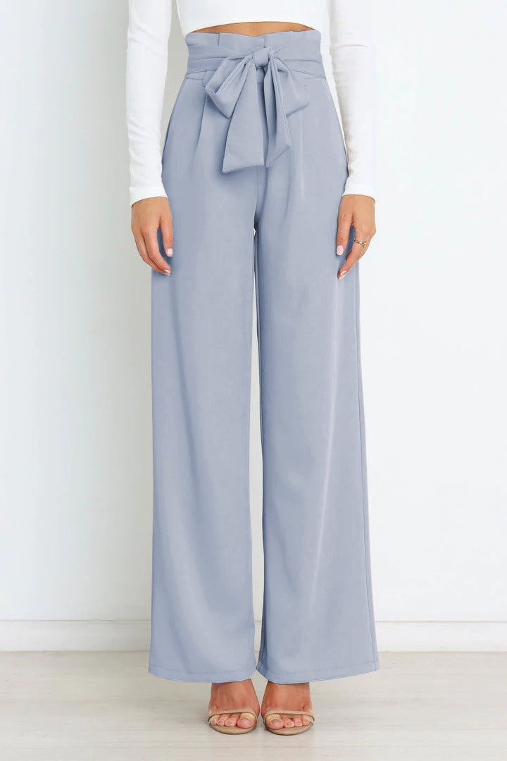 Zavando - Elegante Damenhose mit weitem Bein