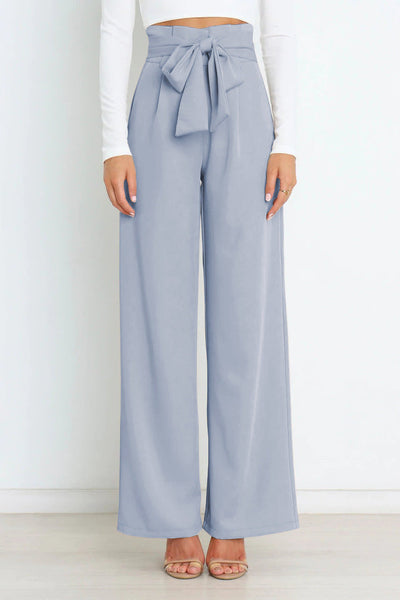 Zavando - Elegante Damenhose mit weitem Bein