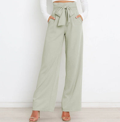 Zavando - Elegante Damenhose mit weitem Bein