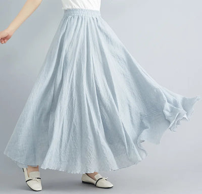 Sommerrock In Leuchtenden Farben Für Damen | Maxi