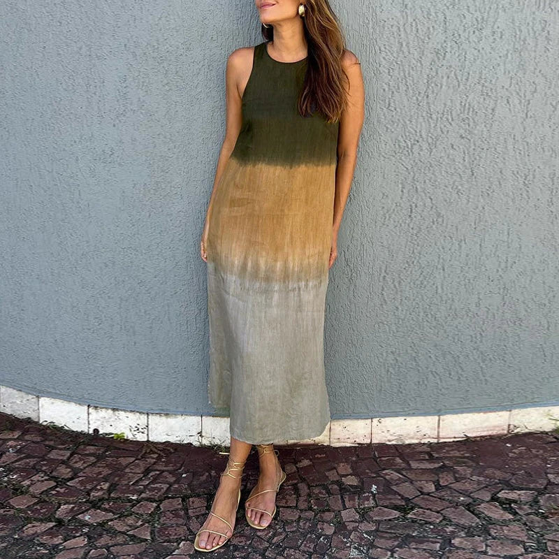 Zavando – Stilvolles, leuchtendes Ombré-Kleid