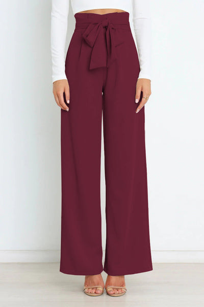 Zavando - Elegante Damenhose mit weitem Bein